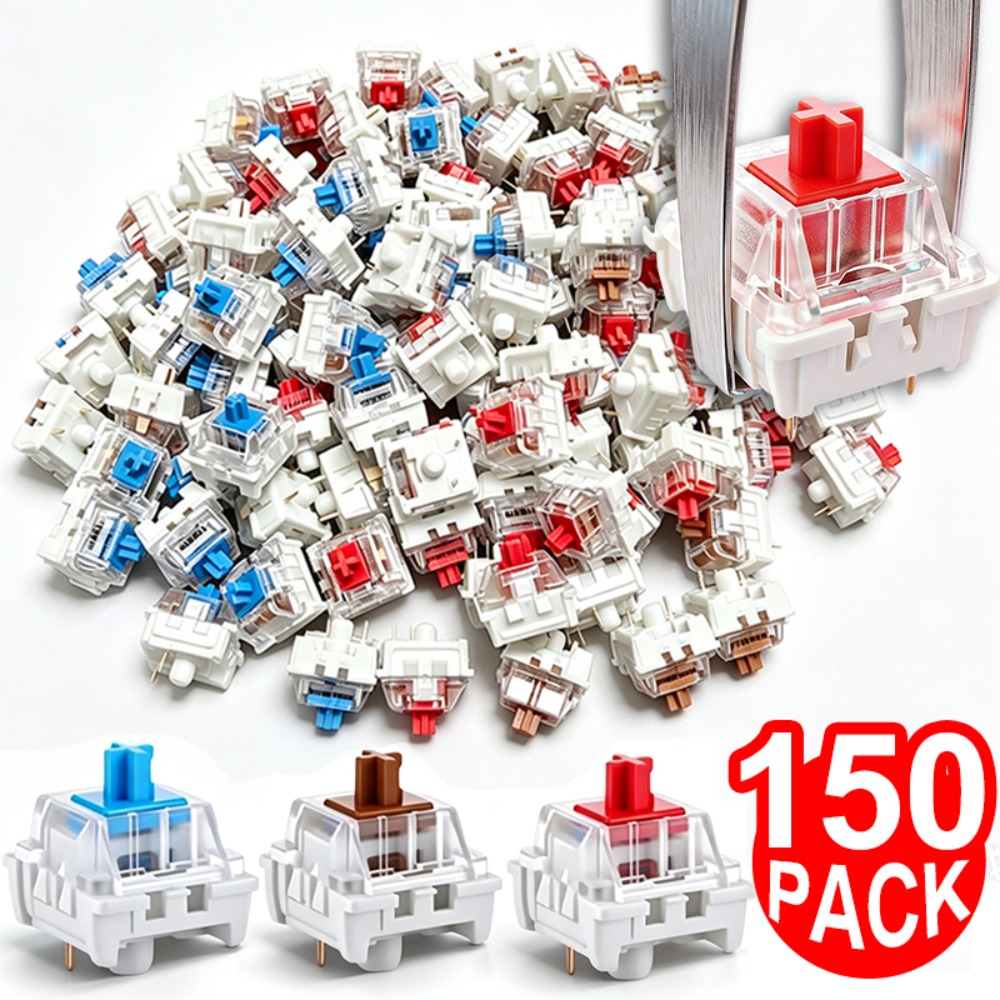 Keyboard Gaming Blue Switch - 1-150 Buah 3 Pin DIY Sakelar