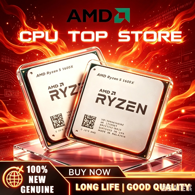 Amd Cpu Ryzen 5 - Tersedia Stok Baru Original AMD Ryzen