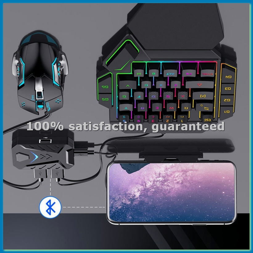 Gaming Keyboard And Mouse Converter For Mobile - Konverter Adaptor Keyboard dan Mouse Gaming