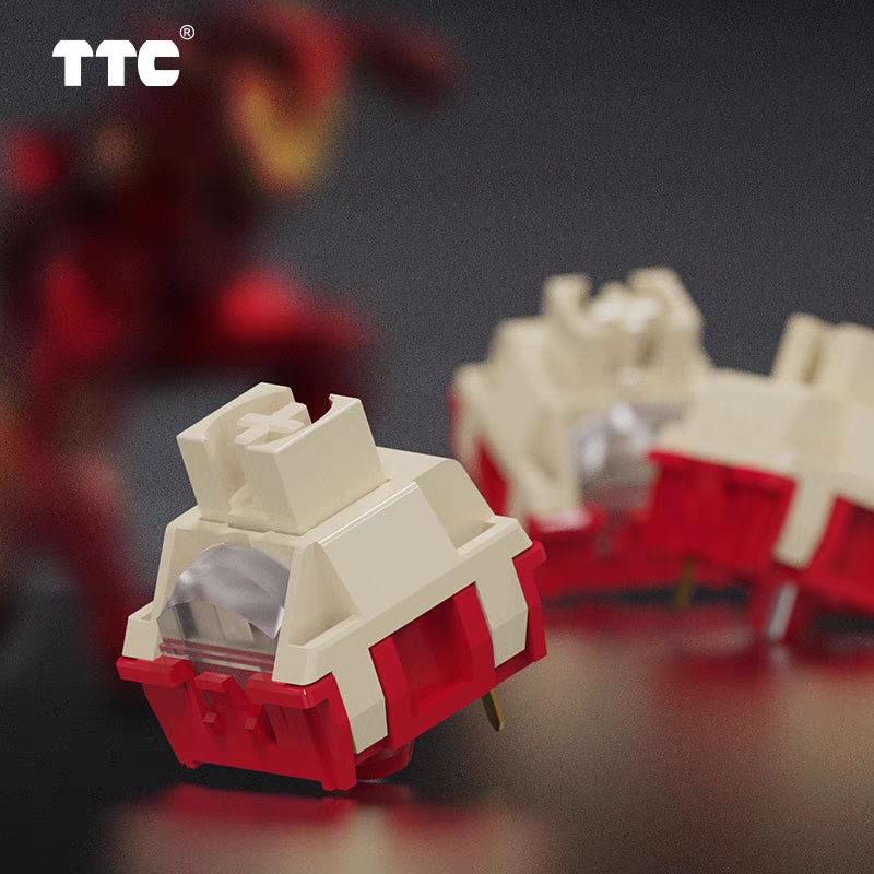Gaming Keyboard No Noise - Saklar besi TTC saklar linier kecepatan