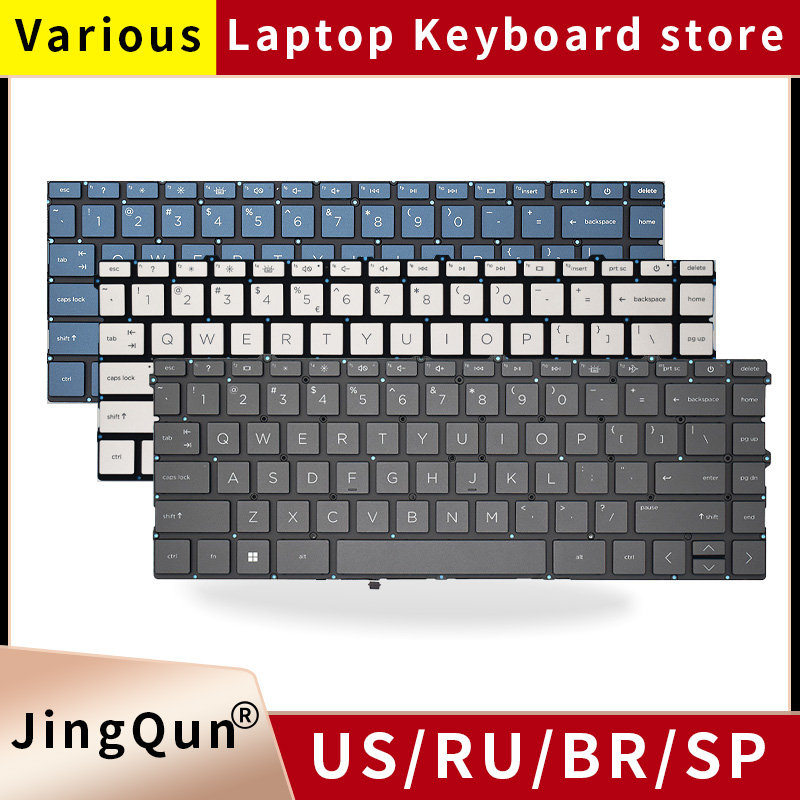 Gaming Keyboard E Yooso - Pengganti Keyboard Backlit Rusia US/RU untuk