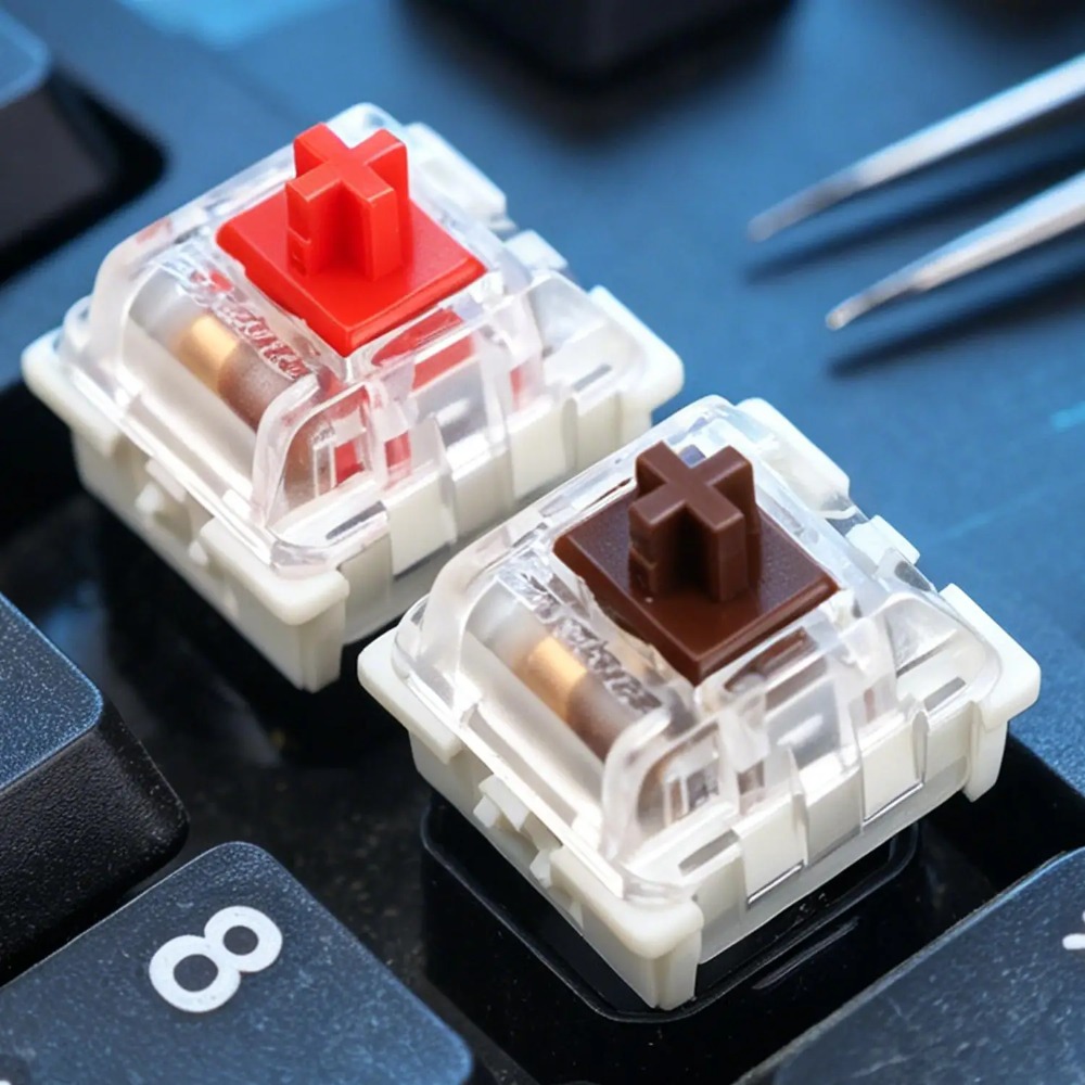 1-150 Buah 3 Pin DIY Sakelar K - Keyboard Gaming Blue Switch ulasan dan harga