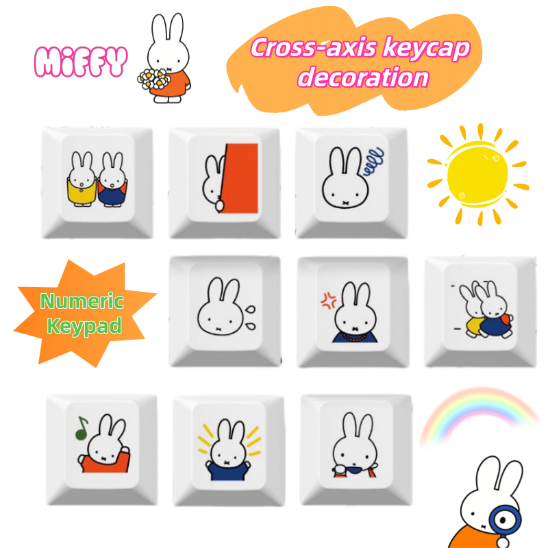 Keycap kelinci Miffy baru, kar - Gaming Keyboard Mechanical ulasan dan harga