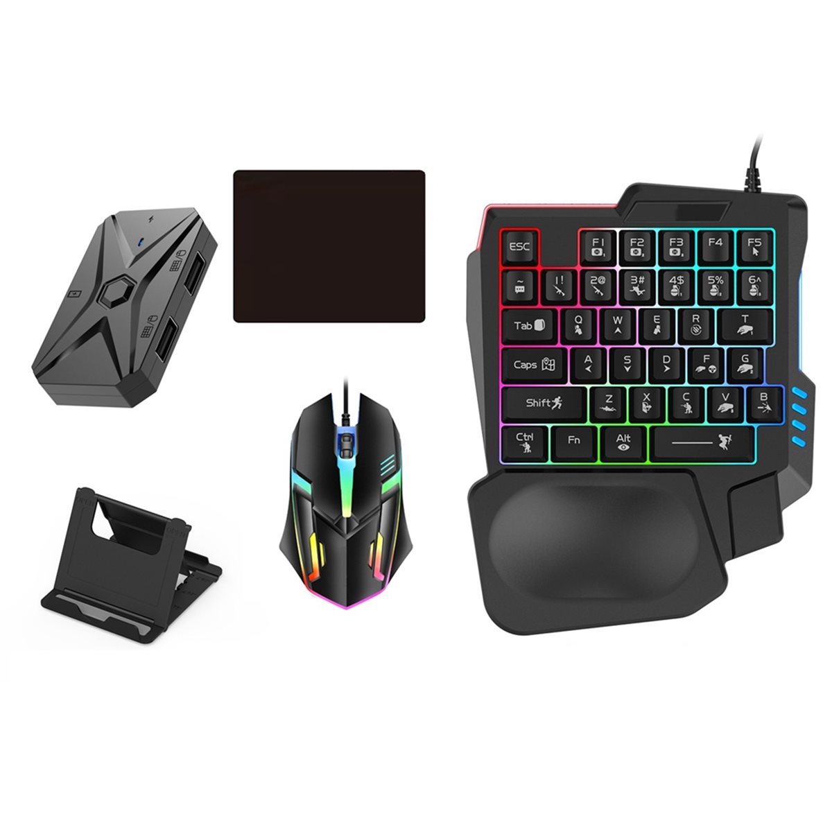 Kit Konverter Game Seluler ABG - Gaming Keyboard And Mouse Converter For Mobile ulasan dan harga