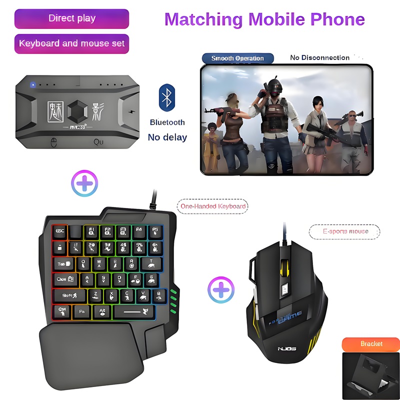 Konverter Gamepad Ponsel M1 Pr - Gaming Keyboard And Mouse For Xbox ulasan dan harga