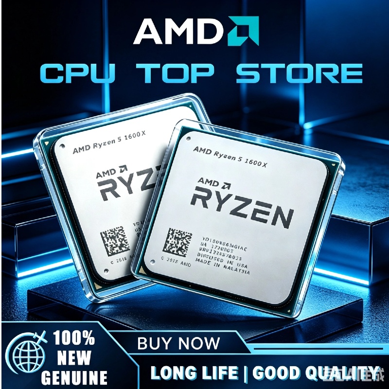 AMD Ryzen 5 1600X Original Bar - Amd Cpu Ryzen 5 ulasan dan harga