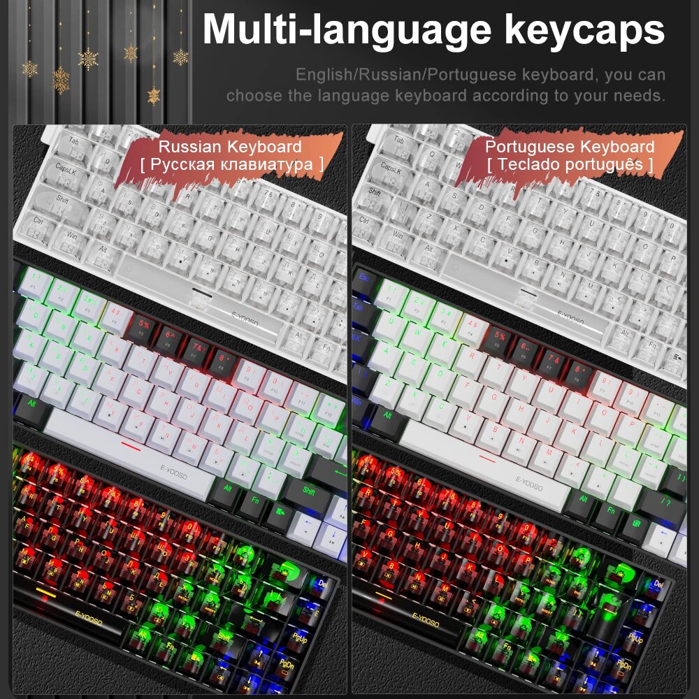 E-YOOSO Z686 USB Mini ramping  - Gaming Keyboard E Yooso ulasan dan harga