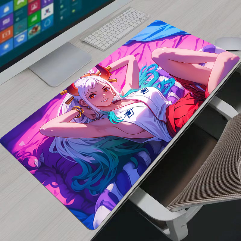 One Piece Yamato Mouse Pad Not - Gaming Keyboard Higround ulasan dan harga