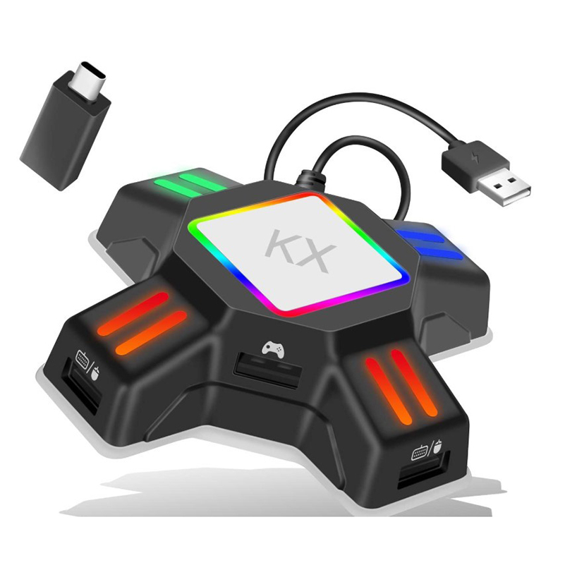 Adaptor KX untuk Pengontrol PS - Gaming Keyboard And Mouse For Xbox ulasan dan harga