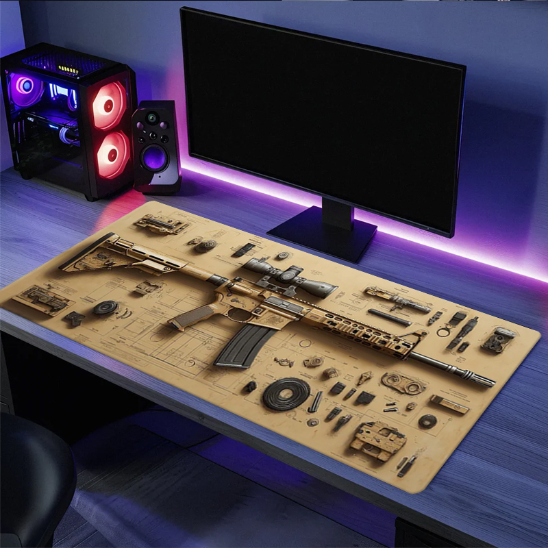Alas Mouse Gaming Lembut yang  - Gaming Keyboard And Mouse Pad ulasan dan harga