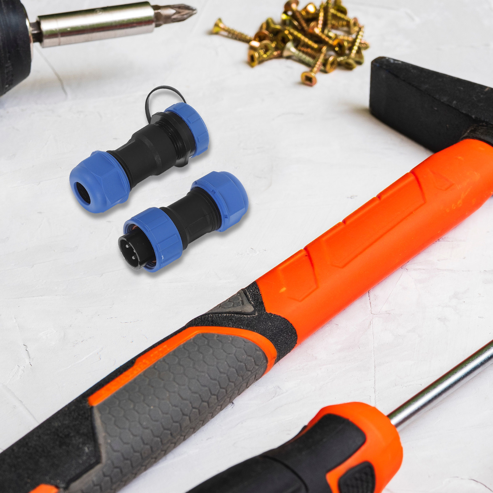 1Set Set Soket Konektor Indust - Aviator Connector Kit ulasan dan harga
