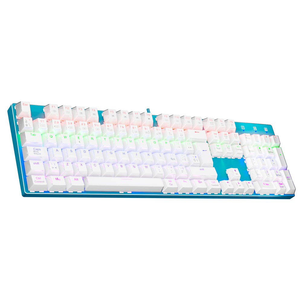 E-YOOSO Z88 Rainbow FALCON USB - Keyboard Gaming Blue Switch ulasan dan harga