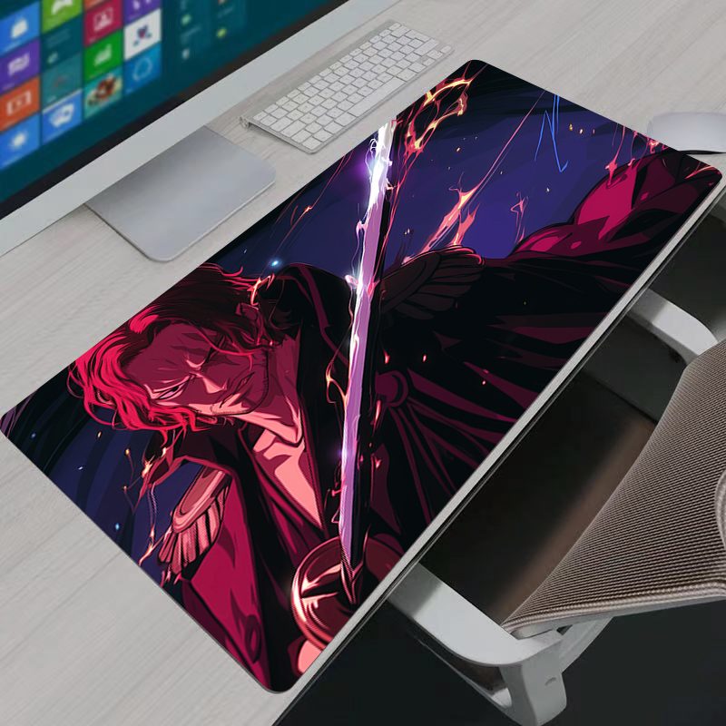 One Piece Shanks Mouse Pad Bes - Gaming Keyboard Higround ulasan dan harga