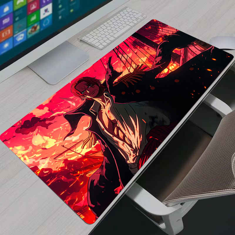 One Piece Shanks Mouse Pad Bes - Gaming Keyboard Higround ulasan dan harga