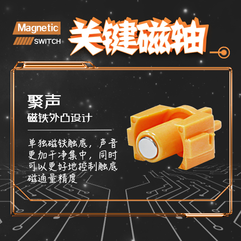 Sakelar Magnetik Kunci Duhuk S - Gaming Keyboard No Noise ulasan dan harga
