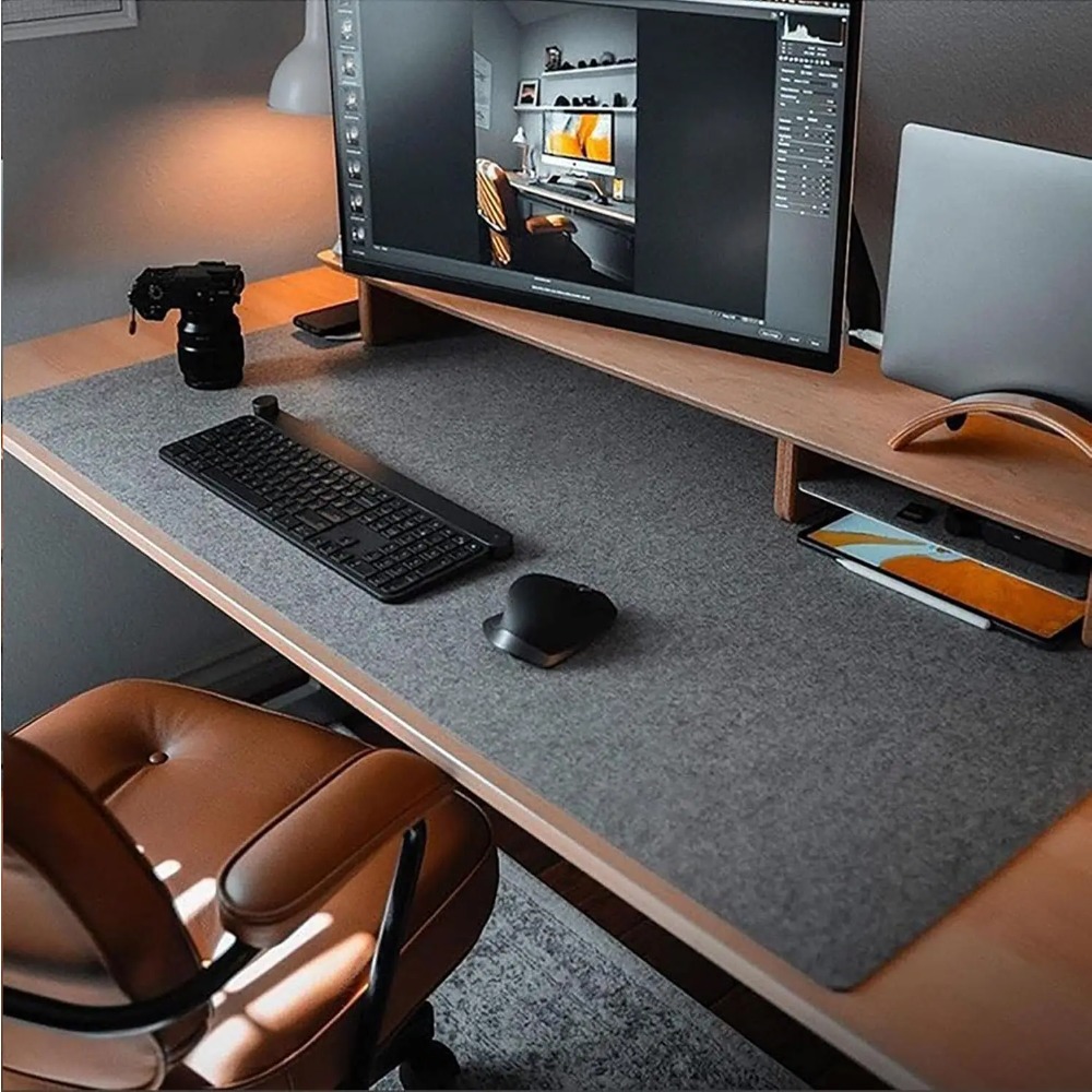 Alas Meja Felt untuk Komputer  - Gaming Keyboard And Mouse Pad ulasan dan harga