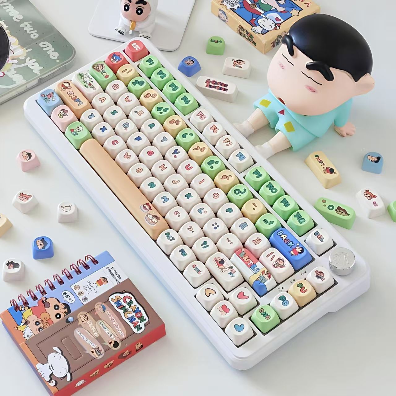 Crayon Shin-chan MOA Keycap Ga - Gaming Keyboard Mechanical ulasan dan harga