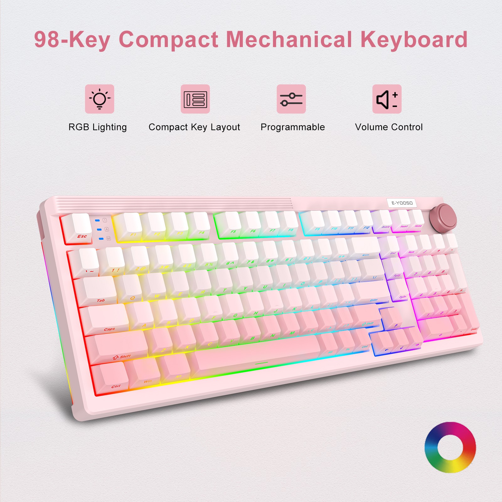 E-YOOSO Keyboard Mekanik Gamin - Gaming Keyboard E Yooso ulasan dan harga