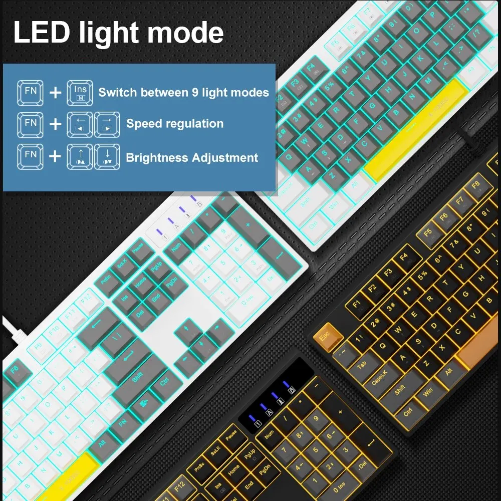 E-YOOSO Z14 USB Mekanis Gaming - Gaming Keyboard E Yooso ulasan dan harga