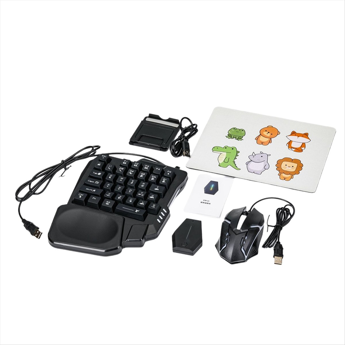 ★ ▲   35Key Ergonomics RGB Gam - Gaming Keyboard And Mouse Converter For Mobile ulasan dan harga