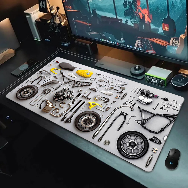 Diagram Pembongkaran Alas Mous - Gaming Keyboard And Mouse Pad ulasan dan harga