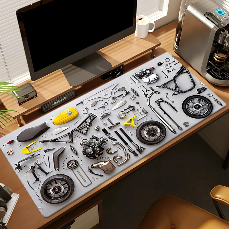 Diagram Pembongkaran Alas Mous - Gaming Keyboard And Mouse Pad ulasan dan harga