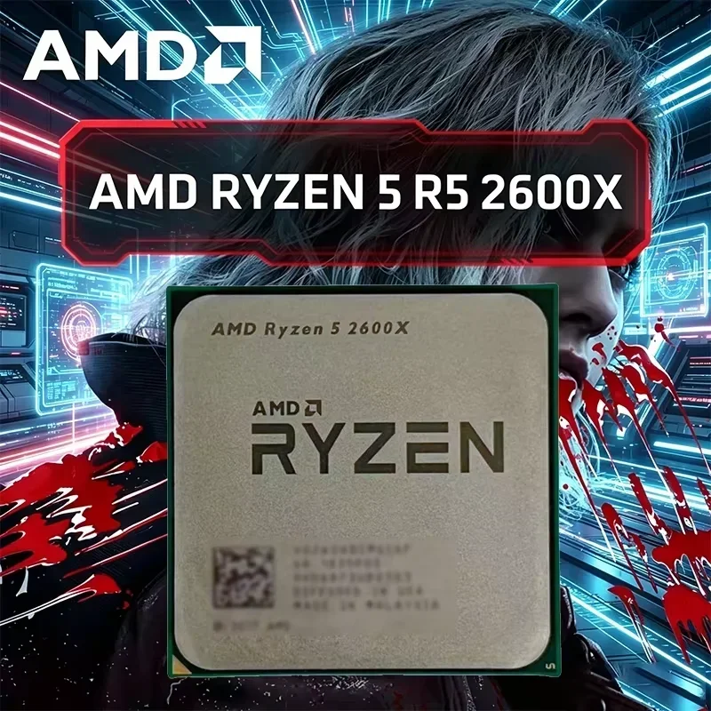 Prosesor CPU AMD Ryzen 5 2600X - Amd Cpu Ryzen 5 ulasan dan harga