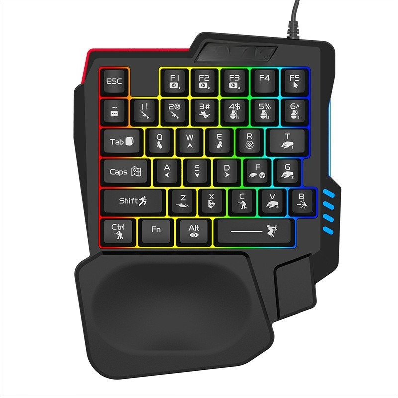 Keyboard satu tangan K5 Gungod - Keyboard Gaming Amazon ulasan dan harga