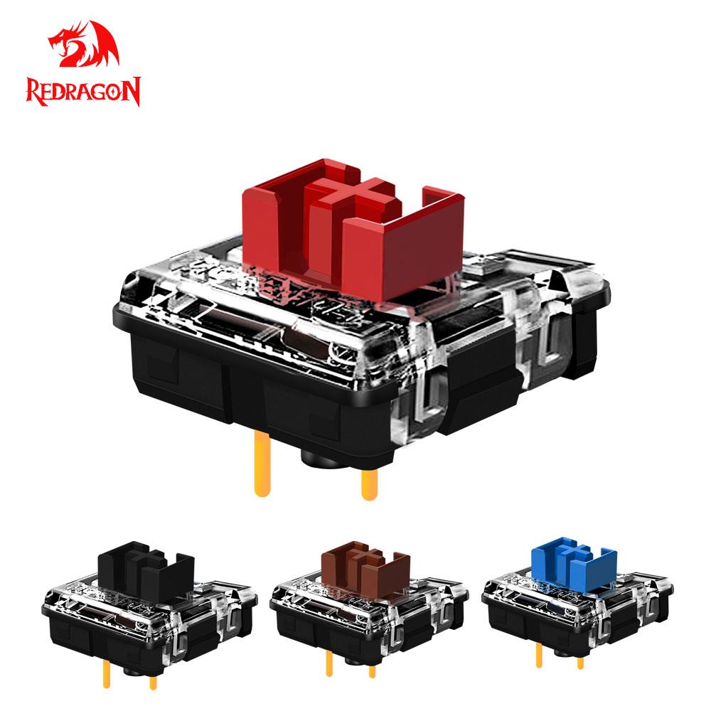 REDRAGON SMD RGB MX Low Profil - Keyboard Gaming Blue Switch ulasan dan harga