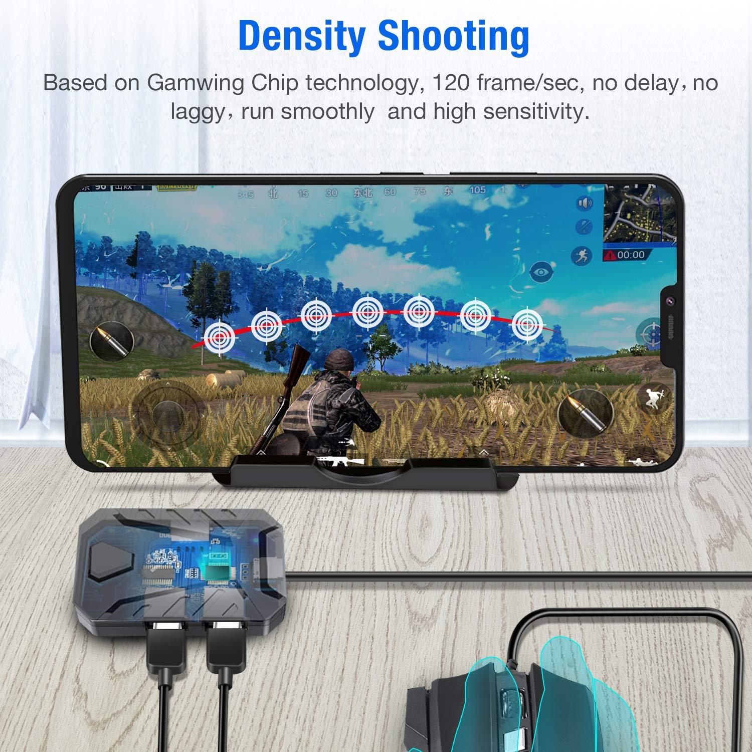 Kit Keyboard dan Mouse Gaming  - Gaming Keyboard And Mouse Converter For Mobile ulasan dan harga