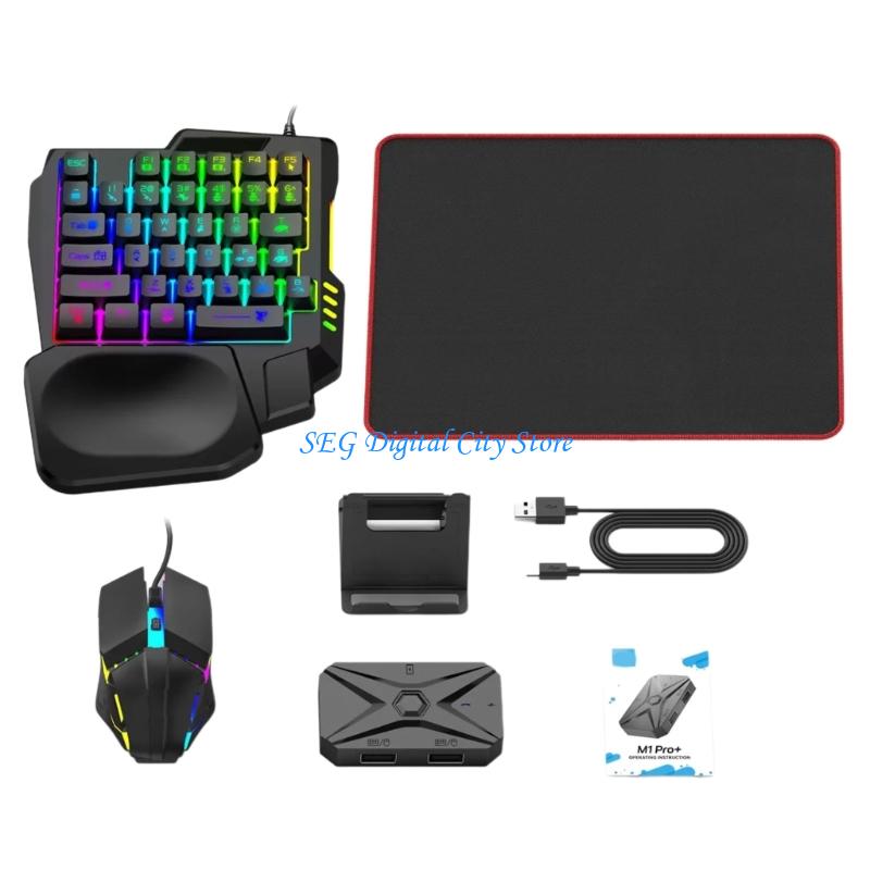 U75B Adaptor Mouse Keyboard Ga - Gaming Keyboard And Mouse Converter For Mobile ulasan dan harga