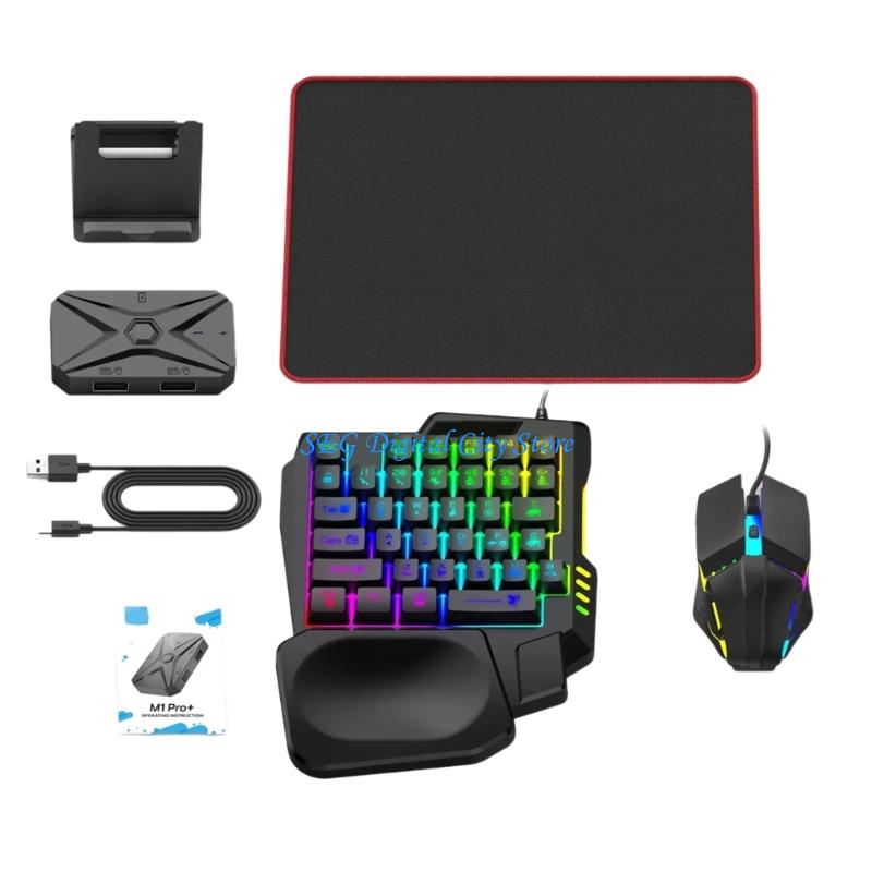 U75B Adaptor Mouse Keyboard Ga - Gaming Keyboard And Mouse Converter For Mobile ulasan dan harga